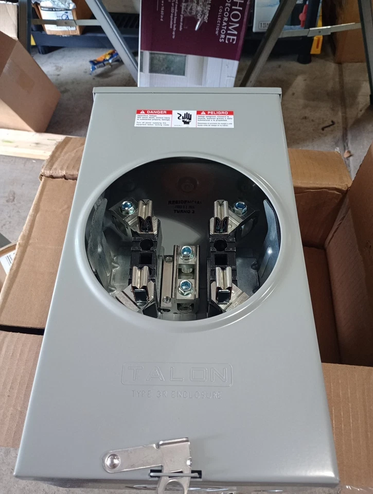 Siemens SUAT317-0PGP Tipo Anillo Medidor Enchufe 200A W Bocina Bypass Foto 1 de 1