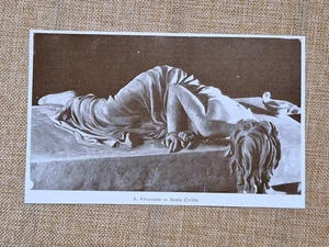Arturo Viligiardi Santa Cecilia Sienesisches Andachtswerk Druck von 1933 - Bild 1 von 1