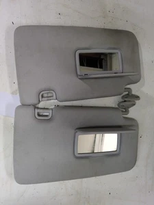 2009-2013 Subaru Forester Driver & Passenger Side Sun Visor Pair Set Cloth - Picture 1 of 7