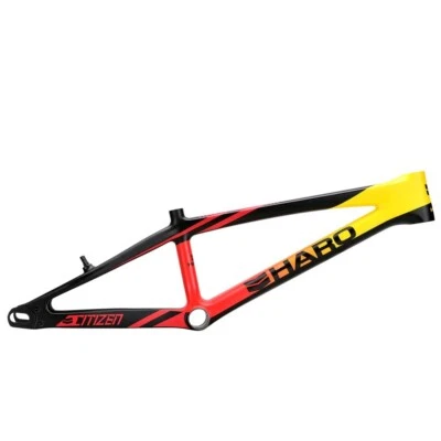 HARO BMX CITIZEN CARBON PRO XL 21" FRAME Orange/Red Frame And Forks Combo - Image 1 of 4