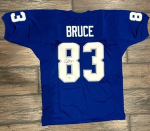 Isaac Bruce AUTOGRAPHED JERSEY - St. Louis Rams - Hall Of Fame - COA - Picture 1 of 8
