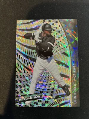 2021 Panini Chronicles Baseball - Luis Robert 38 Revolution Fractal - M/NM - Image 1 of 2