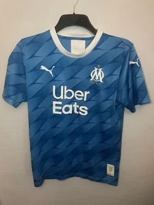 Puma Marseille Home Shirt Black 19/20 120th Anniversary #26 Thauvin Rare - Picture 1 of 9