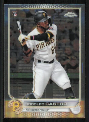 2022 Topps Chrome #7 Rodolfo Castro RC - Image 1 of 2