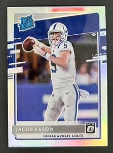 2020 Donruss Optic #162 Jacob Eason Holo (RC) - Picture 1 of 2
