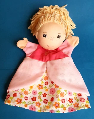 HABA Handpuppe  Kasperpuppe 👸 PRINZESSIN 👑 MÄDCHEN 👱‍♀️ Stoff- Spielpuppe TOP - Bild 1 von 4