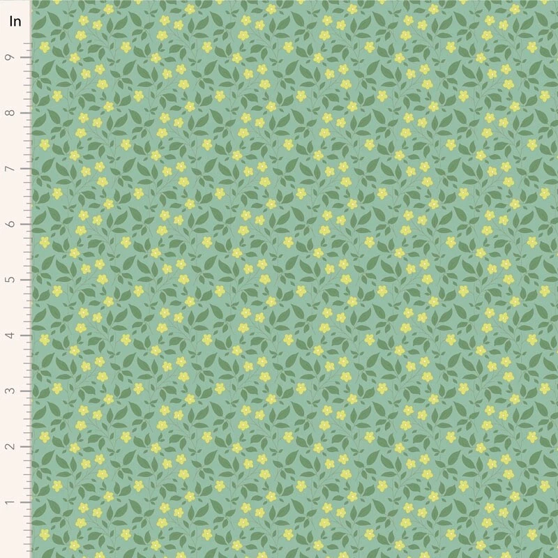 Блендер бирюзовый Tilda Sunday Brunch Tipsy от Tone Finnanger 1/2 ярда 110115 - Изображение 1 из 1