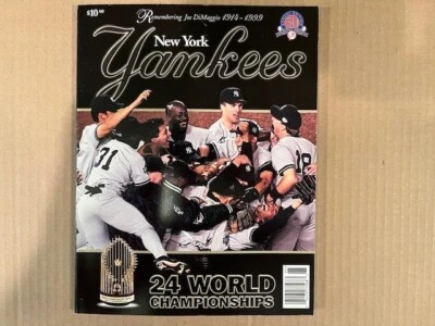 Anuario 1999 de los Yankees de Nueva York - 50 aniversario feat. DiMaggio Foto 1 de 3