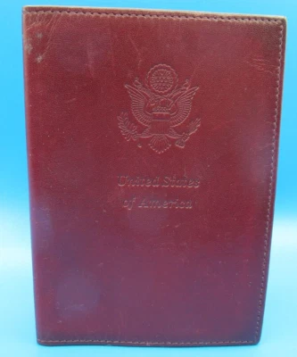 Vintage  ETIENNE AIGNER Fine Leather Bifold US Passport Holder Wallet Case - Image 1 of 4