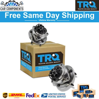 Новая ступица переднего колеса и комплект подшипников TRQ для Chevy Pontiac Saturn 2004-2012 годов выпуска - Изображение 1 из 4