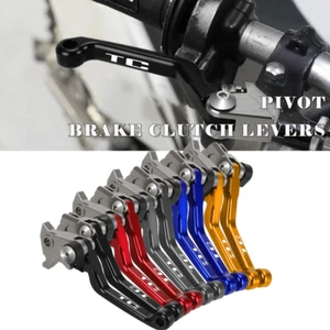 TC Pivot Brake Clutch Levers For HUSQVARNA TC250 TC65 TC85 TC125 TC250 Dirt Bike - Picture 1 of 20