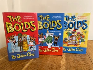 The Bolds 3 Vol Set by Julian Clary & David Roberts DOUBLE SIGNED UK 1st/1st HBs - Imagen 1 de 10