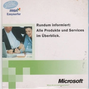 ITHistory (2000) MICROSOFT MSN EasySurfer Rundem Informiert (German) - Picture 1 of 2