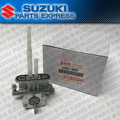 NEW SUZUKI OEM FUEL PETCOCK TAP LT-F250 QUADRUNNER LT-F300 KING QUAD 44300-19B23 - Image 1 of 4