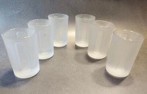 JUEGO DE 6 vasos de chupito Jagermeister esmerilados de 2 oz logotipo de ciervo en relieve Saint Hubertus - Imagen 1 de 9