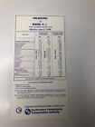 Conrail Time Table June 3,1979 Philadelphia To Newark W/New York Connection  #5