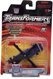 2001 Transformers Robots in Disguise Ro-Tor, Helicopter Combiners Figure - Picture 1 of 2