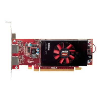 Graphics Card AMD FirePro W2100 2GB 109-C57981-00_02 0Y5FR3 DDR3 PCIe - Image 1 of 3