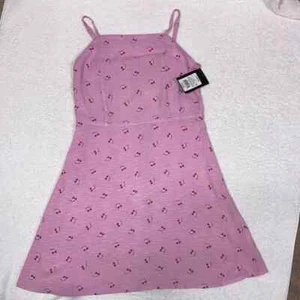 art class cherry print sundress large adjustable straps XXL 16/18 - Picture 1 of 2