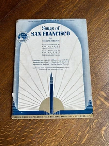 1939 Golden Gate Exposition San Francisco-Songs of San Francisco - Picture 1 of 5