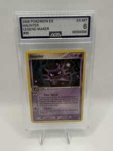 AGS 6 Haunter 35/92 EX Legend Maker 2006 Pokemon Card - Picture 1 of 2