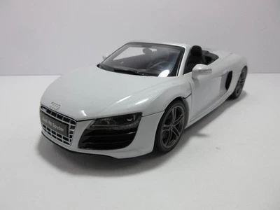 1:18 Kyosho Audi R8 Spyder Diecast Model Car Suzuka Gray - Image 1 of 4