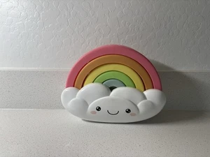 Baby Toddler Rainbow Stacking Toy Clouds Learning  - Picture 1 of 3