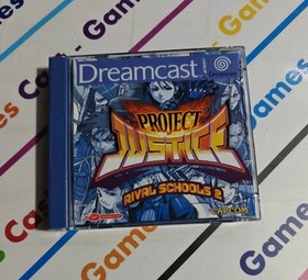 SEGA DREAMCAST PROJECT JUSTICE RIVAL SCHOOLS 2 COMPLETE PAL EU MINT 