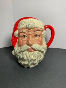 Brocca Babbo Natale Royal Doulton vintage antica decorazione natalizia - 7,5" - Foto 1 di 8