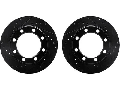 For 1971-1986 Chevrolet K20 Suburban Brake Rotor Set Dynamic Friction 52542CRGV - Image 1 of 2