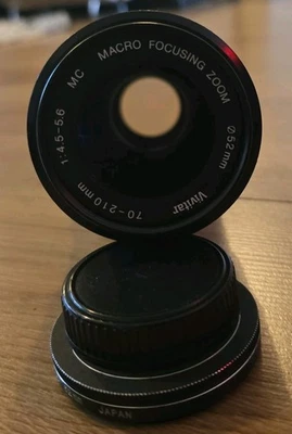 Vivitar 70-210mm f/4.5 - MC  Macro Focusing Zoom Lens - Pentax K ( P/K Mount) - Image 1 of 4