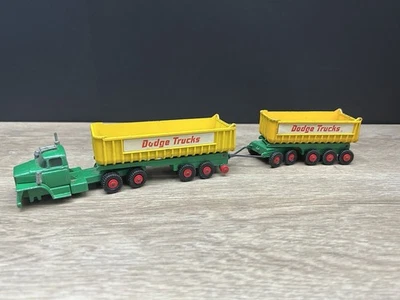 Vintage Matchbox Lesney England King Size K-16 Dodge Tractor & Tipper Diecast - Image 1 of 4