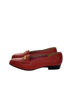 Salvatore Ferragamo Gancini US6.5 Red Leather - Picture 1 of 5
