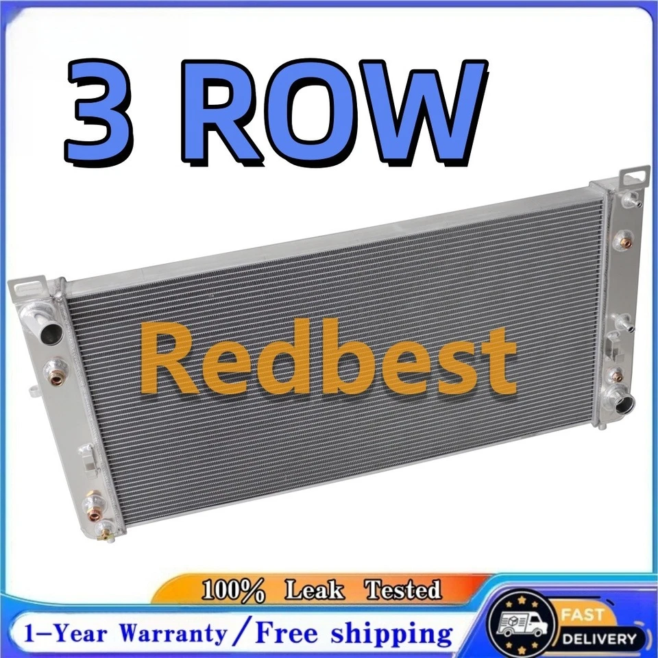 3Rows Radiator For 2003-2007 Chevrolet Silverado 3500 GMC Sierra 2500 3500 #2947 - Изображение 1 из 4