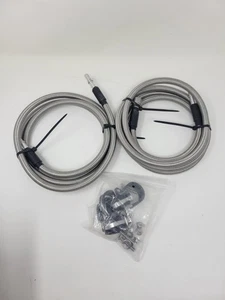 Stainless Steel Flexible Braided Fuel Line Kit for 2004-2006 GMC Sierra 3500 - Picture 1 of 4