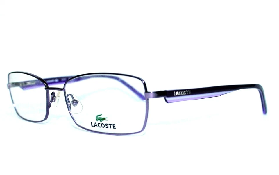 NUEVAS GAFAS LACOSTE L2144 513 PÚRPURA AUTÉNTICAS L 2144 RX 54-16-135 MM Foto 1 de 4
