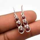 Pink Rubellite Solid 925 Sterling Silver Earring Jewelry 1.44" Se-4841