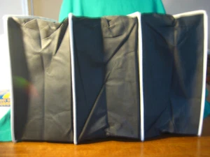 Black Expandable Multi-Use Cargo Tote/Organizer-For Home/Car Storage - Picture 1 of 4