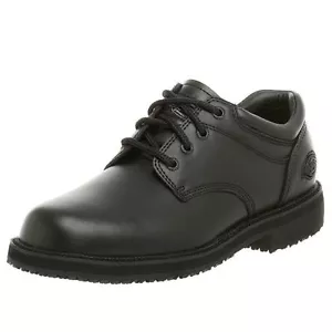 Botas de Trabajo Dickies Para Hombre Zapatos Cuero Oxford Negro CD4290 Resistente al Deslizamiento - Imagen 1 de 8