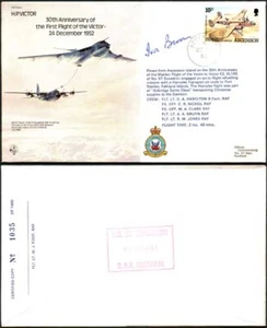 B43c 30th Anniv of the 1st Flight of the Victor Signed by AM Sir Ivor Broom (E) - Picture 1 of 1