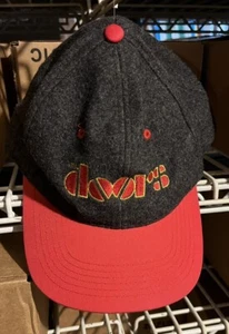 THE DOORS Ball Cap Banda de Rock Clásico Años 70 65% Lana 35% Rayón NUEVO SIN USAR - Imagen 1 de 4