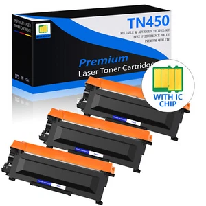 3 Stück TN450/TN420 Toner für Brother HL-2230 HL-2240 HL-2240D HL-2242D HL-2220 - Bild 1 von 23