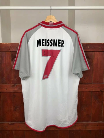VfB Stuttgart 2001-02 Home #7 MEISSNER rare vintage football soccer jersey shirt Cover