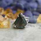 925 Silver Statement Handmade Labradorite Stone Perfect Gift Ring All Size MK208