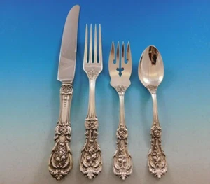 Francis I Old by Reed and Barton Sterling Silver Regular Size Place Setting 4pc - Picture 1 of 5