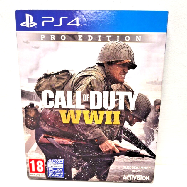  Call of Duty: WWII Pro (PS4) : Video Games