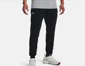 Under Armour Men's 3XL Project Rock Terry Joggers Pants Black 1355634-002 - Picture 1 of 13