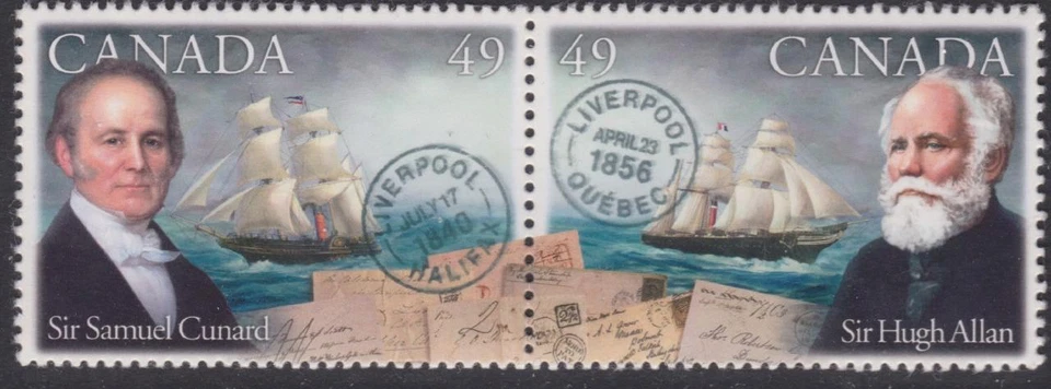 Canada 2004 #2042a - Pioneers of Transatlantic Mail Service - Unused - Image 1 of 1