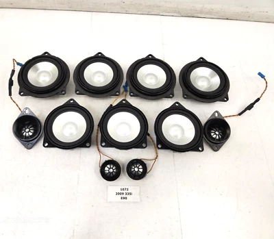 ✅ 06-11 OEM BMW E90 328 335 M3 Sedan Logic L7 TOP Alto-falantes de Som de Áudio Hi-Fi CONJUNTO - Imagem 1 de 4