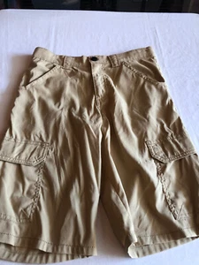 Pantalones Cortos Carga Wrangler Niños Talla 12 Regular Caqui - Cintura Ajustable - Imagen 1 de 5